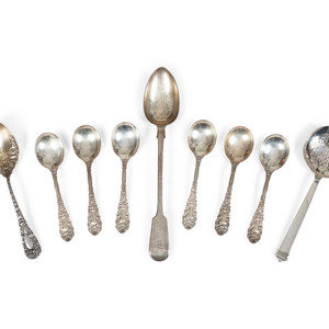A Group of Silver Serving Flatware Late 2a6125