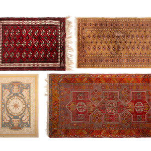Four Persian Area Rugs
20th Century
Largest