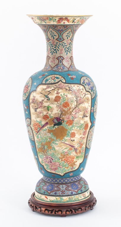 JAPANESE CLOISONNE ENAMEL CERAMIC 2a6149