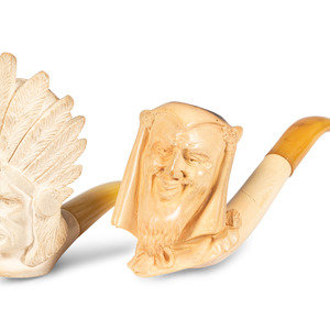 A Collection of Carved Pipes 19th 20th 2a6181