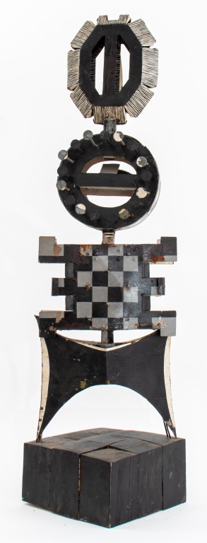 AMERICAN OUTSIDER ART METAL CONSTRUCTION,