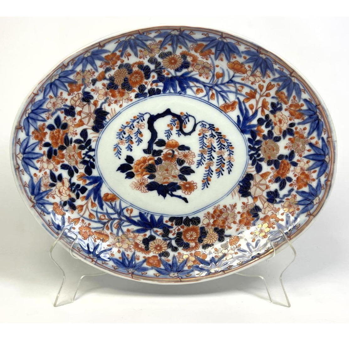 Chinese Imari Oval Platter. 

Dimensions: