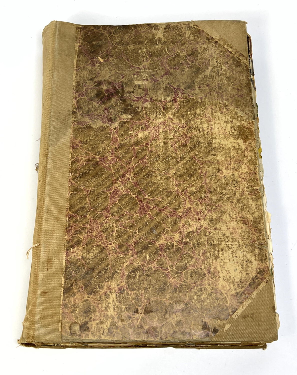Antique Scrap Book FILLED with 2a62b8