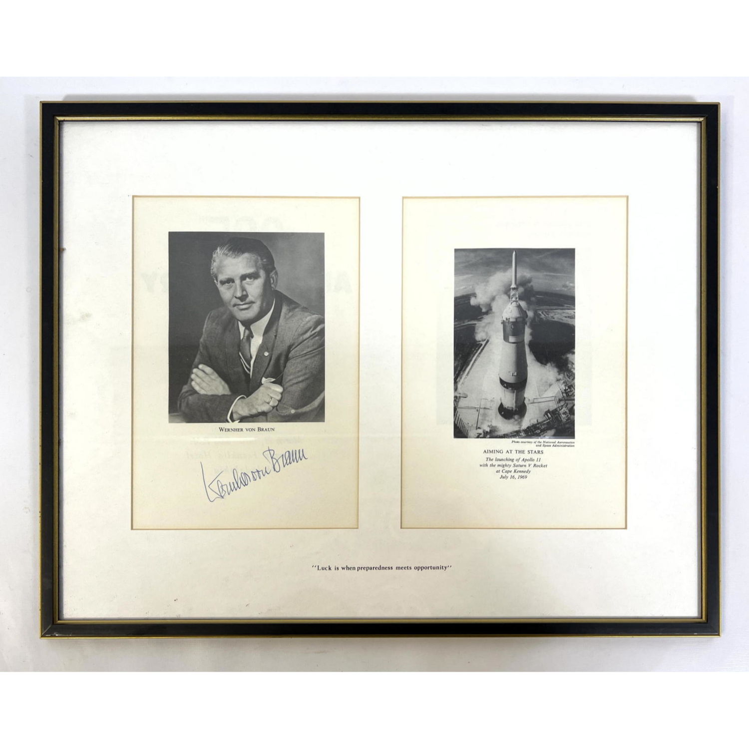 WERNHER VON BRAUN Apollo 11 eleven 2a62bb