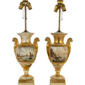 A Pair of Paris Porcelain Vases 2a62d6