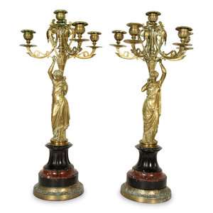 A Pair of French Gilt Bronze and 2a62fc