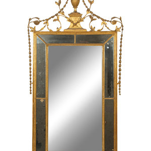A George III Giltwood Mirror Late 2a633b