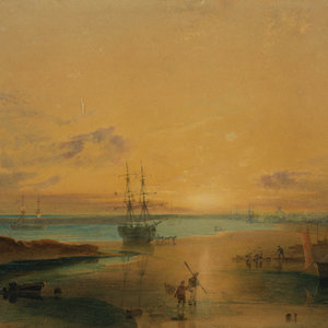 Copley Fielding British 1787 1855 Seascape  2a6339