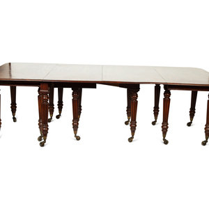 A William IV Mahogany Dining Table 19th 2a6363