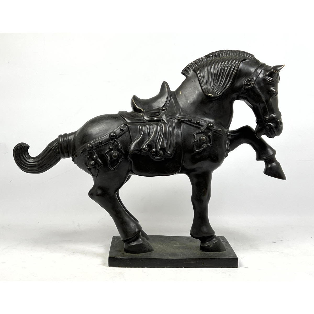 Asian style Bronze Figural Horse