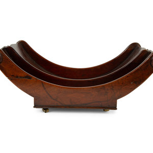 An English Mahogany Cheese Server 19th 2a6379