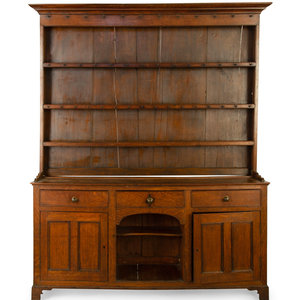 An English Oak Welsh Cupboard 19th 2a639a