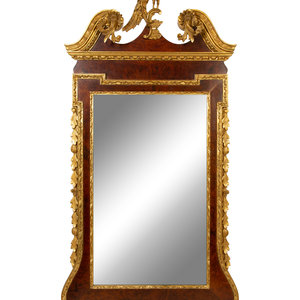 A Federal Style Mahogany and Parcel-Gilt