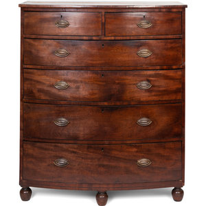 A Federal Style Mahogany Chest 2a63ab