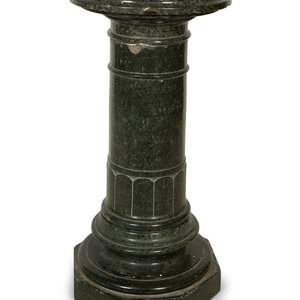 A Continental Marble Pedestal Late 2a63b5