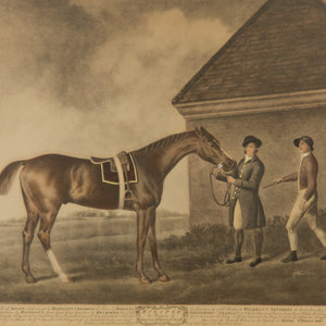 Artist Unknown A Set of Four Equestrian 2a63dc