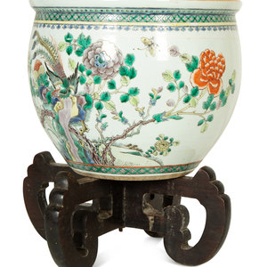 A Chinese Export Enameled Porcelain