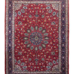 A Nain Wool Rug
Second Half 20th