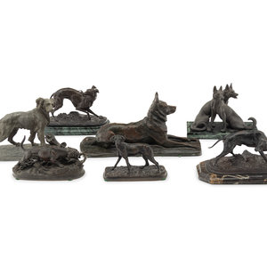 A Group of Seven French Bronze 2a660b