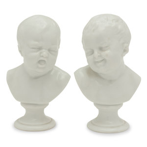 A Pair of Meissen Porcelain Busts 2a669b