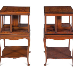 A Pair of Edwardian Satinwood and 2a66ca