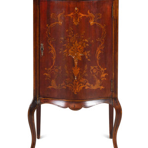 An English Mahogany and Marquetry 2a66d3