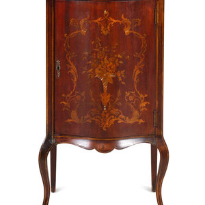 An English Mahogany and Marquetry