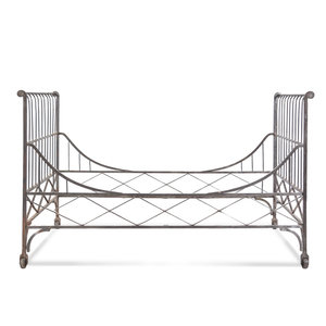 A French Steel Daybed in the Style 2a6767