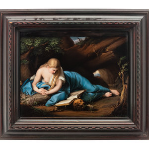 A Berlin (K.P.M.) Porcelain Plaque