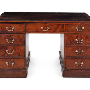 A George III Mahogany Partners  2a6816