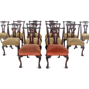 A Set of Twelve George II Style