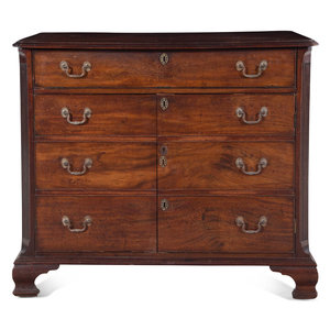 A George III Mahogany Chest of 2a6818