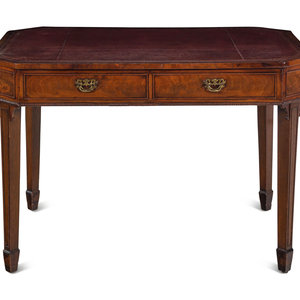 A George III Style Walnut Writing 2a6825