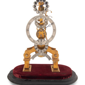 An English Skeleton Clock Francis 2a6897