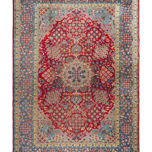 An Isfahan Wool Rug Circa 1930 12 2a68d6