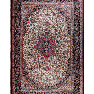 A Meshed Wool Rug Second Half 20th 2a68f1