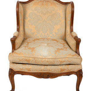 A Louis XV Style Carved Bergere 2a6acc