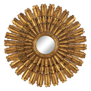 A Giltwood Sunburst Mirror
EARLY