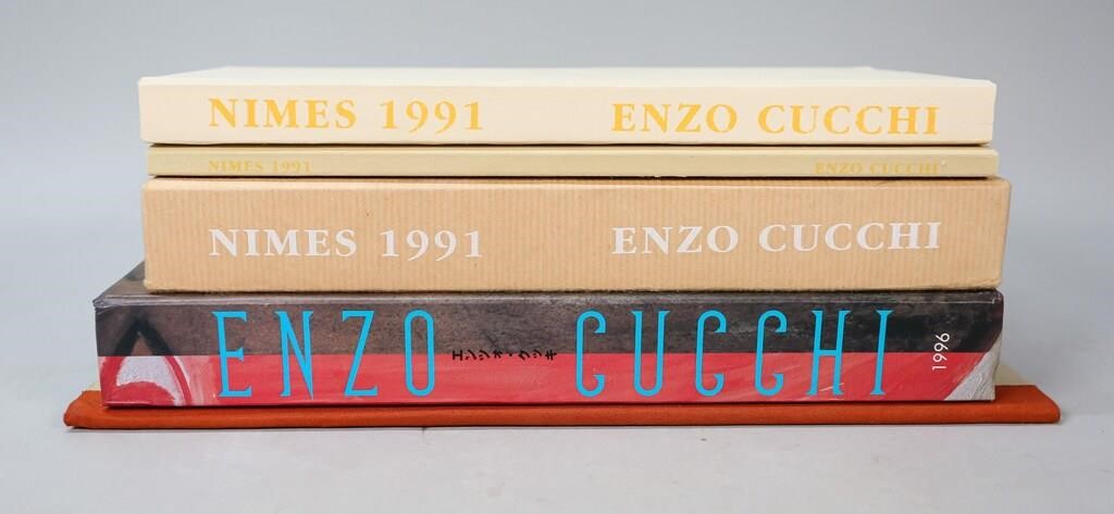 3 BOOKS ON ENZO CUCCHI3 Books on 2a4871