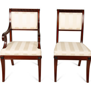 A Set of Six Regency Style Mahogany 2a4ad6