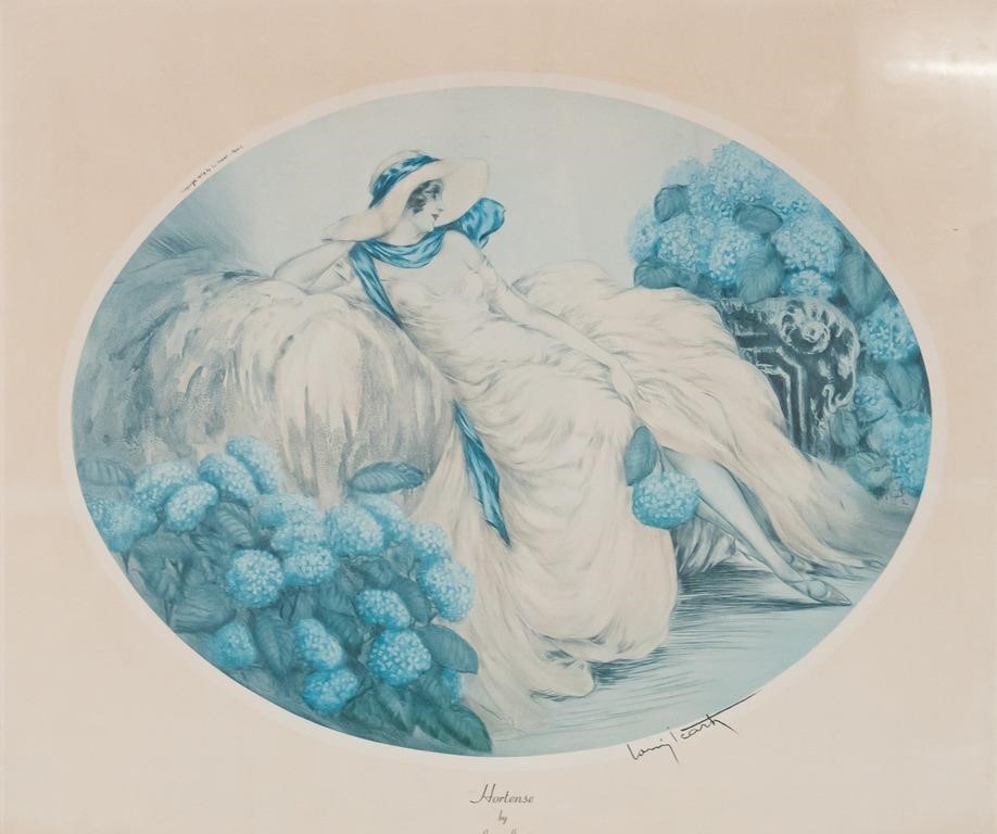 LOUIS ICART PRINT HORTENSEAfter 2a4af5