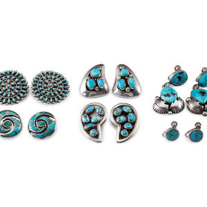 Navajo and Zuni Silver and Turquoise 2a4d35