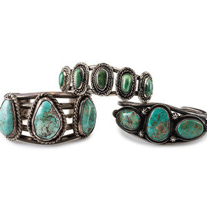 Navajo Silver and Turquoise Cuff 2a4d78