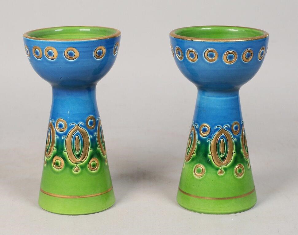 PAIR OF ROSENTHAL NETTER ITALY CANDLESTICKSPair