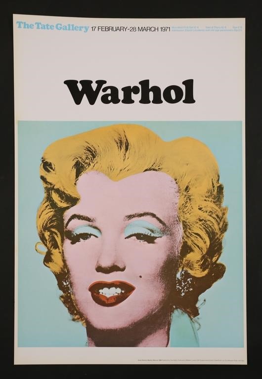 ANDY WARHOL TATE GALLERY EXHIBITION 2a4f27