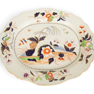 An English Porcelain Imari Style