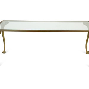 A French Gilt Bronze Low Table
