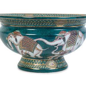 An Indian Hand Painted Porcelain 2a7c46