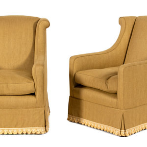 A Pair of Contemporary Upholstered 2a7c5b