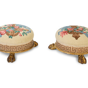 A Pair of Neoclassical Style Painted 2a7c88